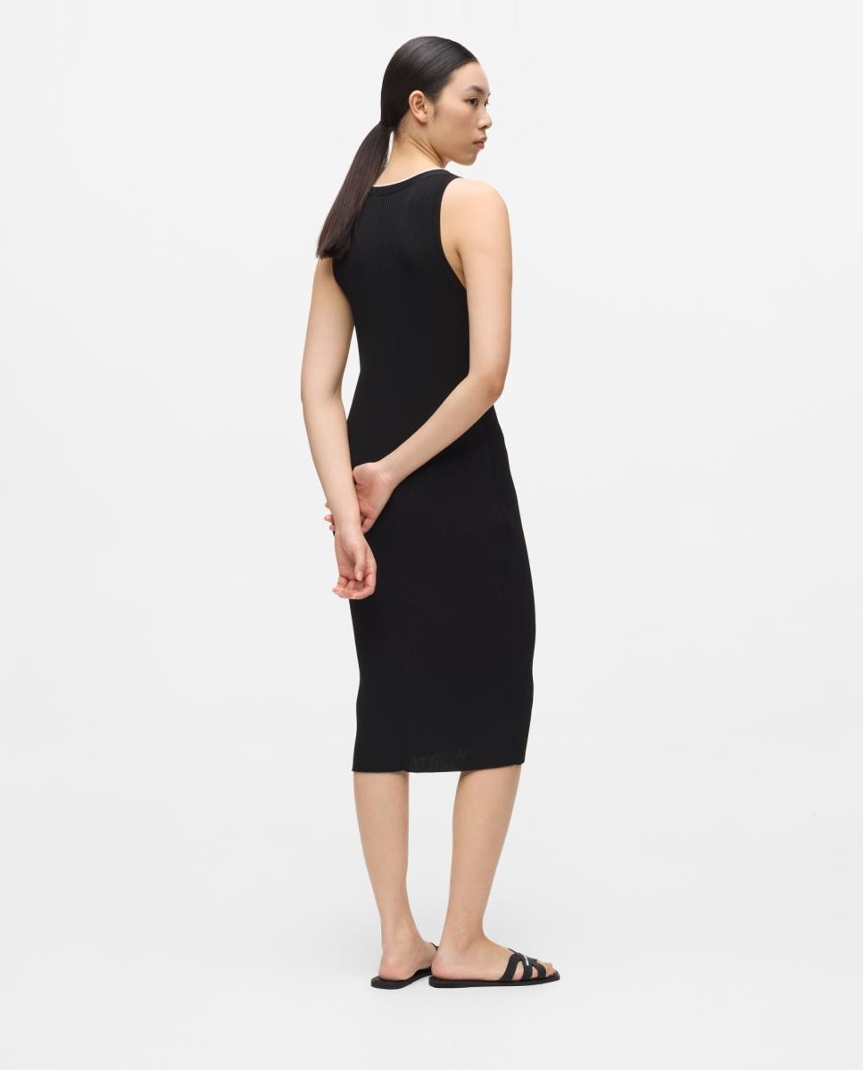 Vestido de Malha sem Mangas Multicolor-2