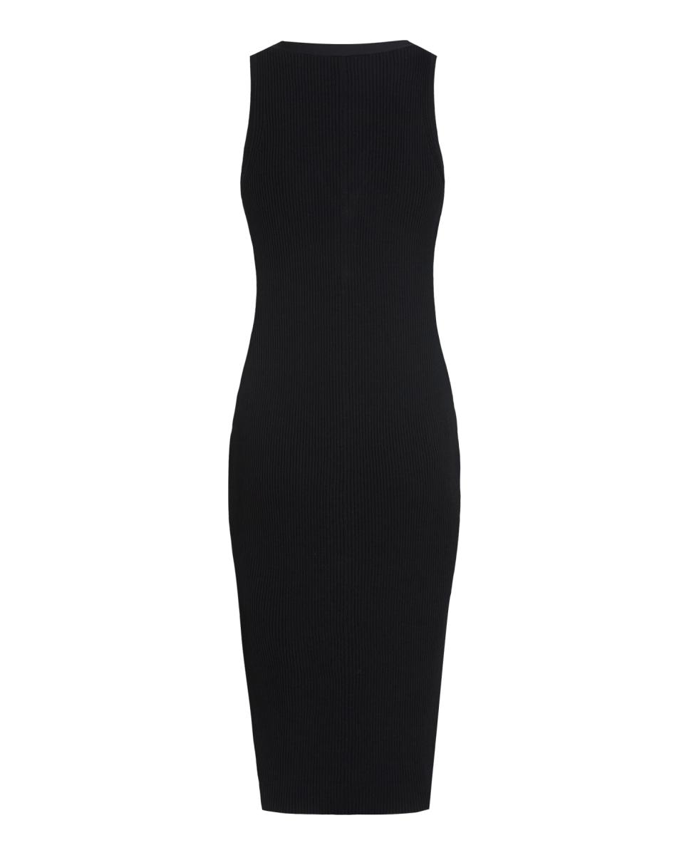 Vestido de Malha sem Mangas Multicolor-6