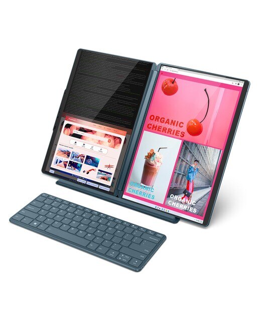 Portátil Lenovo Yoga Book 9 13IRU8, i7-1355U EVO, 16GB, 1TB SSD, 13,3", W11 Verde azulado-3