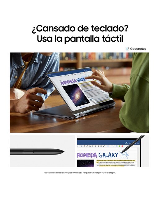 Convertible 2 en 1 Samsung Galaxy Book4 360 NP750QGK-KG2ES, Intel Core 7-150U, 16GB, 512GB SSD, 15,6", W11 Gris Grafito-5