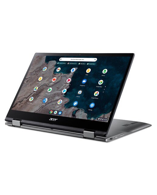 Chromebook Convertible 2 en 1 Spin 513 CP513-1H, Qualcomm Snapdragon 7c Gen. 2, 8GB, 64GB eMMC, 13,3", ChromeOS Gris-5