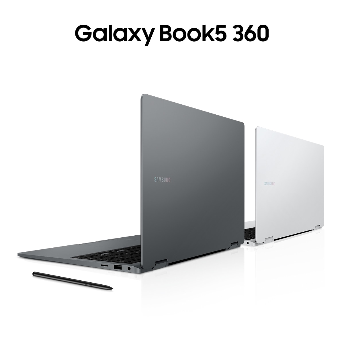Convertible 2 en 1 Samsung Galaxy Book5 360 con S Pen, Intel Core Ultra 7-256V, 16GB, 1TB SSD, Intel Arc 140V 8GB, 15,6", W11 Gris Grafito-2