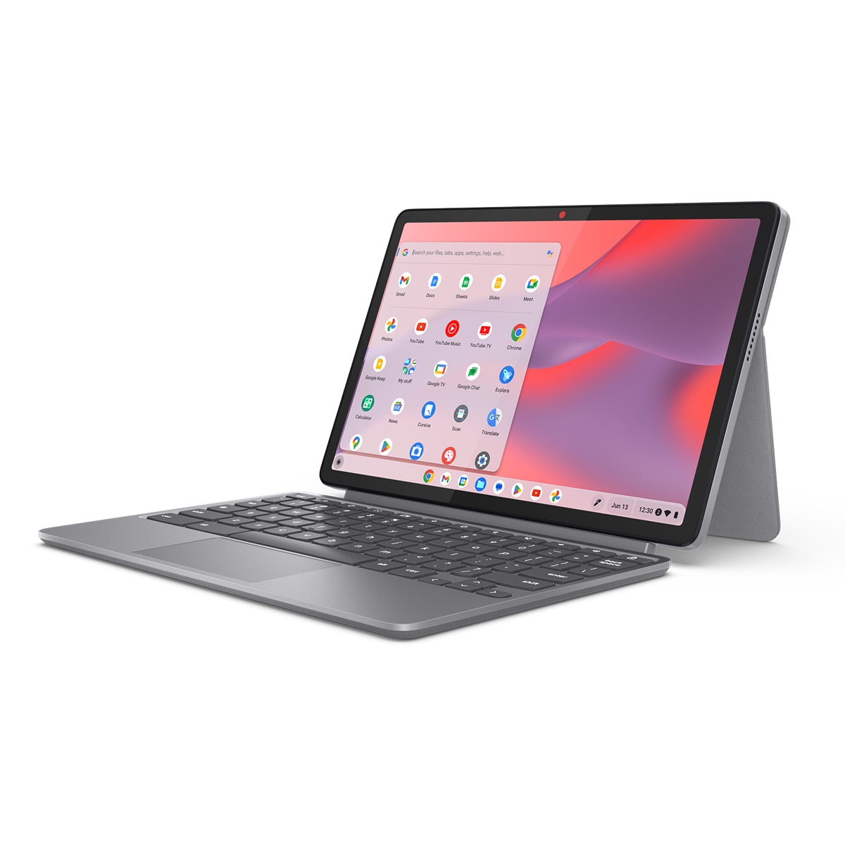 Chromebook convertible 2 en 1 Lenovo Duet 11M889, MTK Kompanio 838, 8GB, 128GB eMMC, 10,95", ChromeOS + 3 Meses Google AI Pro con Gemini Pro y 5TB Gris Lunar-7