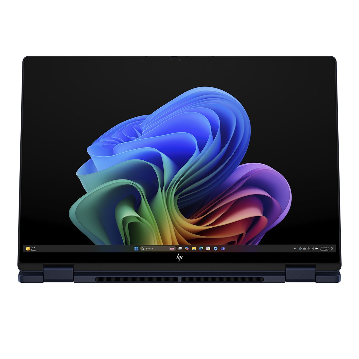Convertible 2 en 1 HP OmniBook X Flip 14-fm0000ns, Copilot+PC, Intel Core Ultra 7 EVO 258V, 32GB, 1TB SSD, 14" OLED, W11 Azul-2