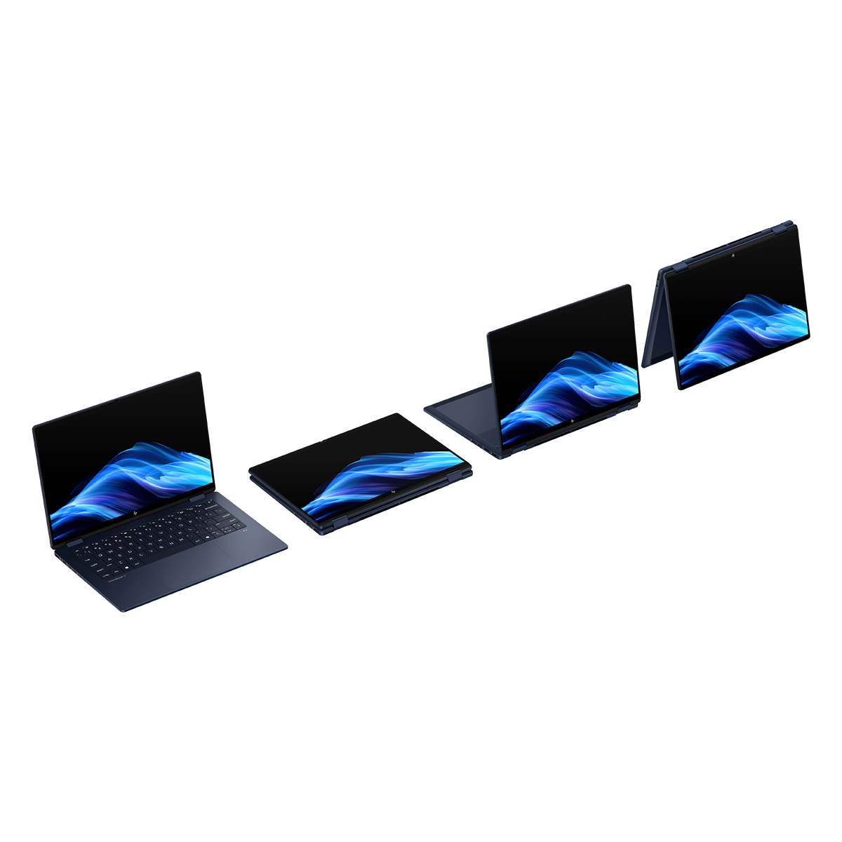 Convertible 2 en 1 HP OmniBook X Flip 14-fm0000ns, Copilot+PC, Intel Core Ultra 7 EVO 258V, 32GB, 1TB SSD, 14" OLED, W11 Azul-5