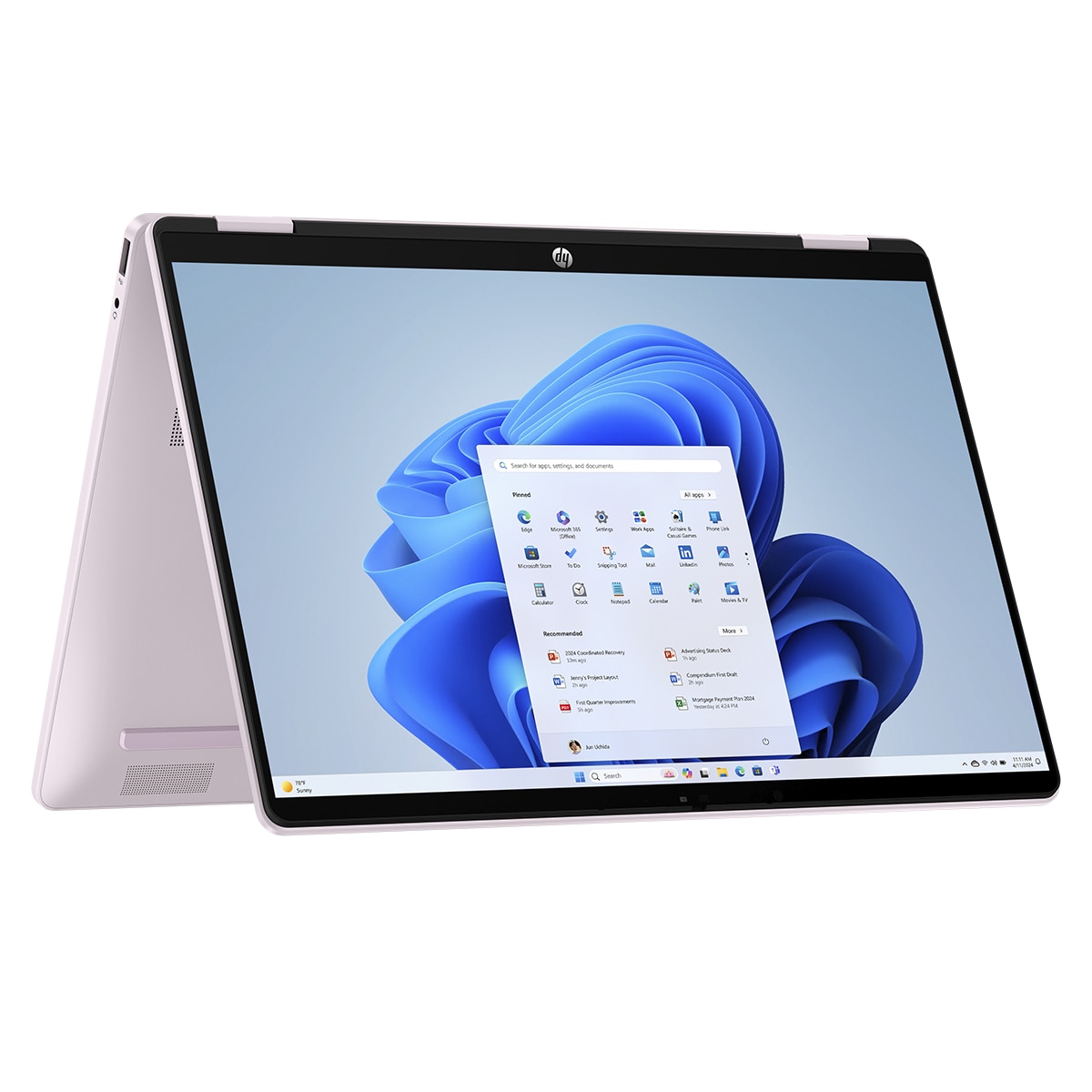 Convertible 2 en 1 HP OmniBook 5 Flip 14-fp0001ns, i5-1334U, 16GB, 1TB SSD, 14", W11 Rosa-1