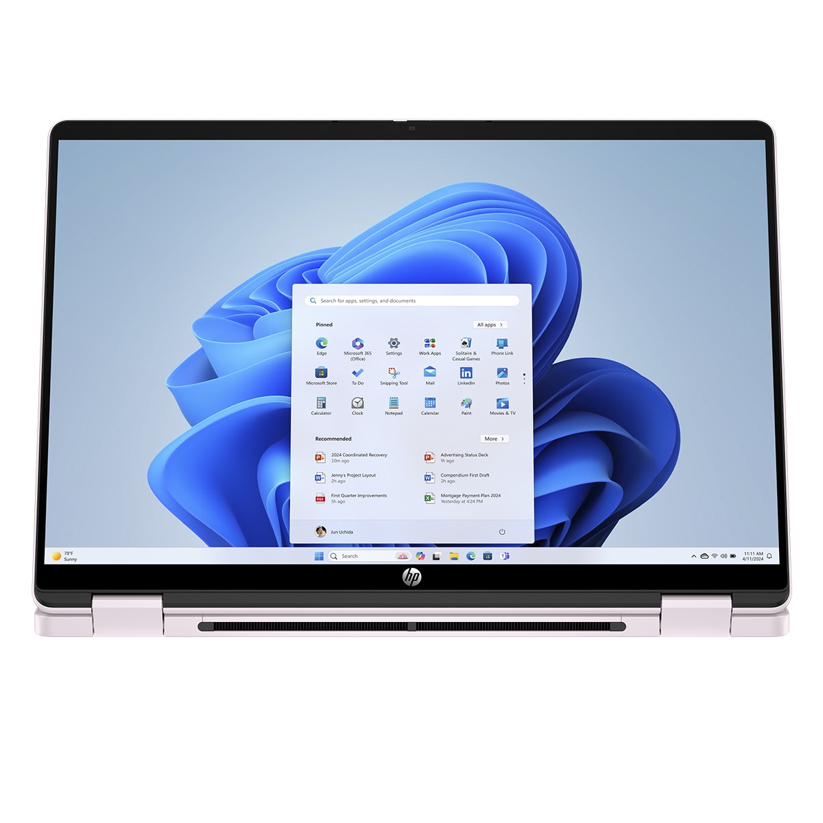 Convertible 2 en 1 HP OmniBook 5 Flip 14-fp0001ns, i5-1334U, 16GB, 1TB SSD, 14", W11 Rosa-2