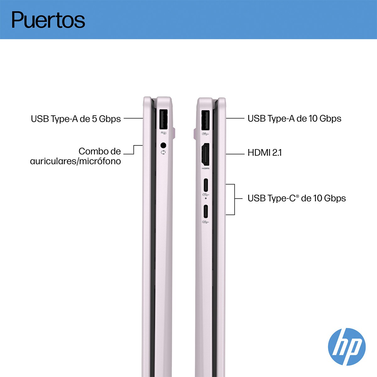 Convertible 2 en 1 HP OmniBook 5 Flip 14-fp0001ns, i5-1334U, 16GB, 1TB SSD, 14", W11 Rosa-6