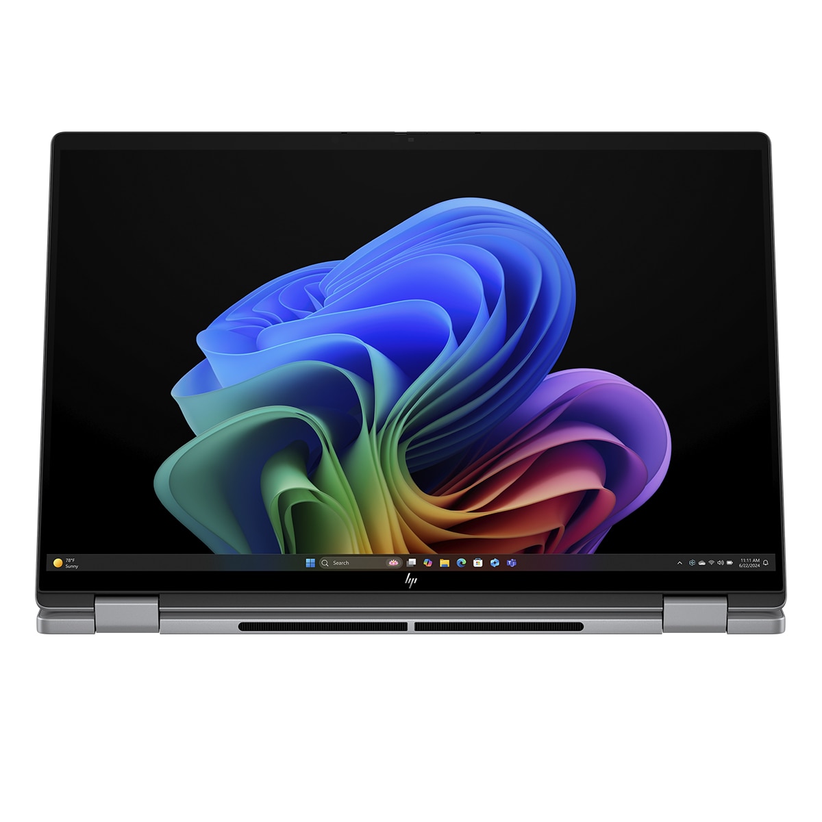 Convertible 2 en 1 HP OmniBook X Flip 16-ar0001ns, Copilot+PC, Ryzen IA 7-350, 16GB, 1TB SSD, 16" OLED, W11 Plata-2