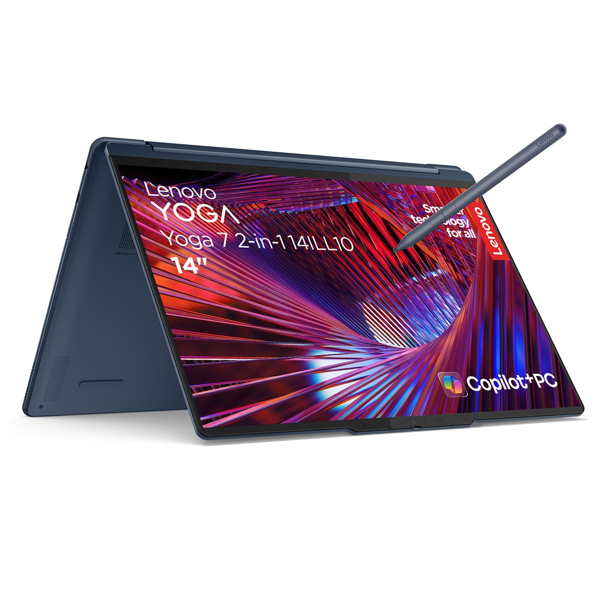 Imagen 0 de Convertible 2 en 1 Lenovo Yoga 9 14ILL10 Copilot+PC, Intel Core Ultra 7-258V, 32GB, 1TB SSD, 14", W11