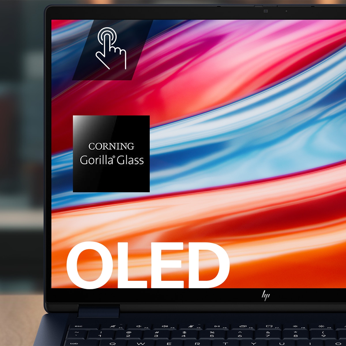 Convertible 2 en 1 HP OmniBook X Flip 14-kb0000ns, Copilot+ PC, Intel Core Ultra 9 386H, 32GB, 1TB SSD, 14" OLED, W11, Sin cargador Azul-6