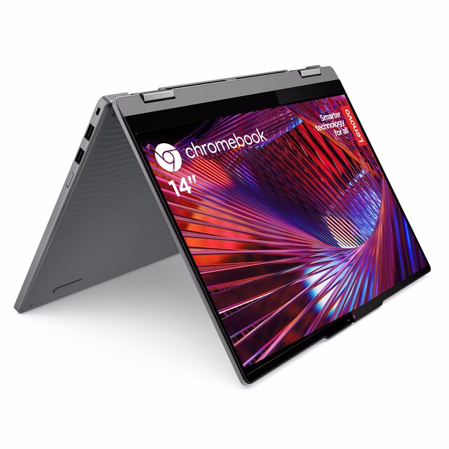 Convertible 2 en 1 Lenovo Chromebook PLUS 2-en-1 14ITN10, Intel Core 3 N355, 8GB, 256GB UFS, 14
