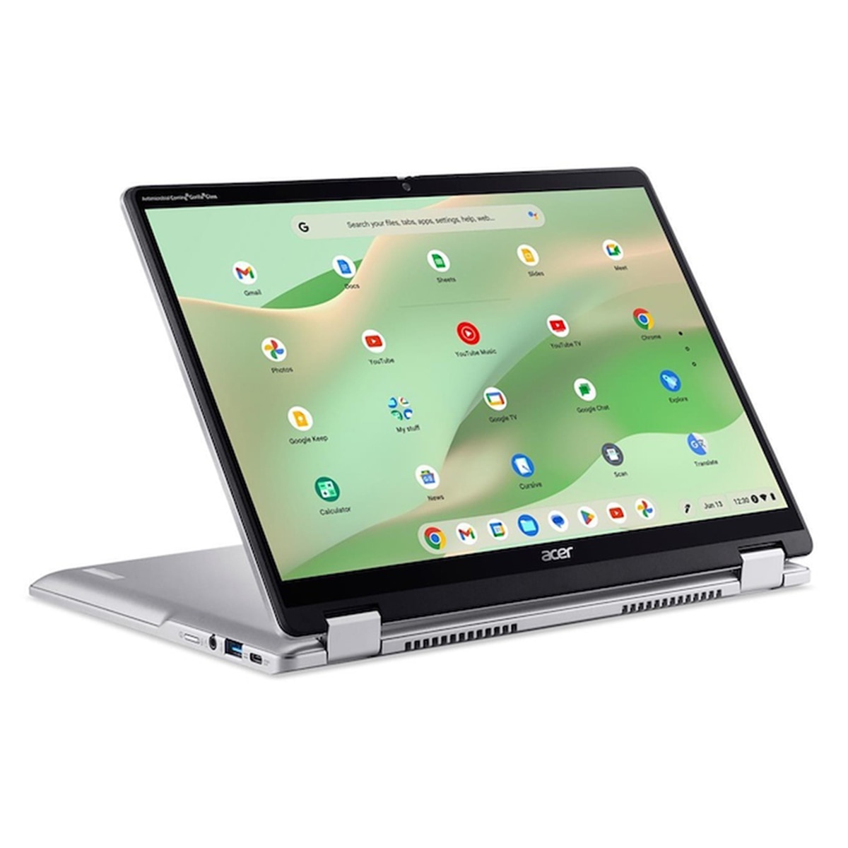 Acer - Convertible 2 en 1 Acer Chromebook Spin 314 CP314-2HNC1WF, Intel Serie N N100, 8GB, 128GB eMMC, 14", ChromeOS.
