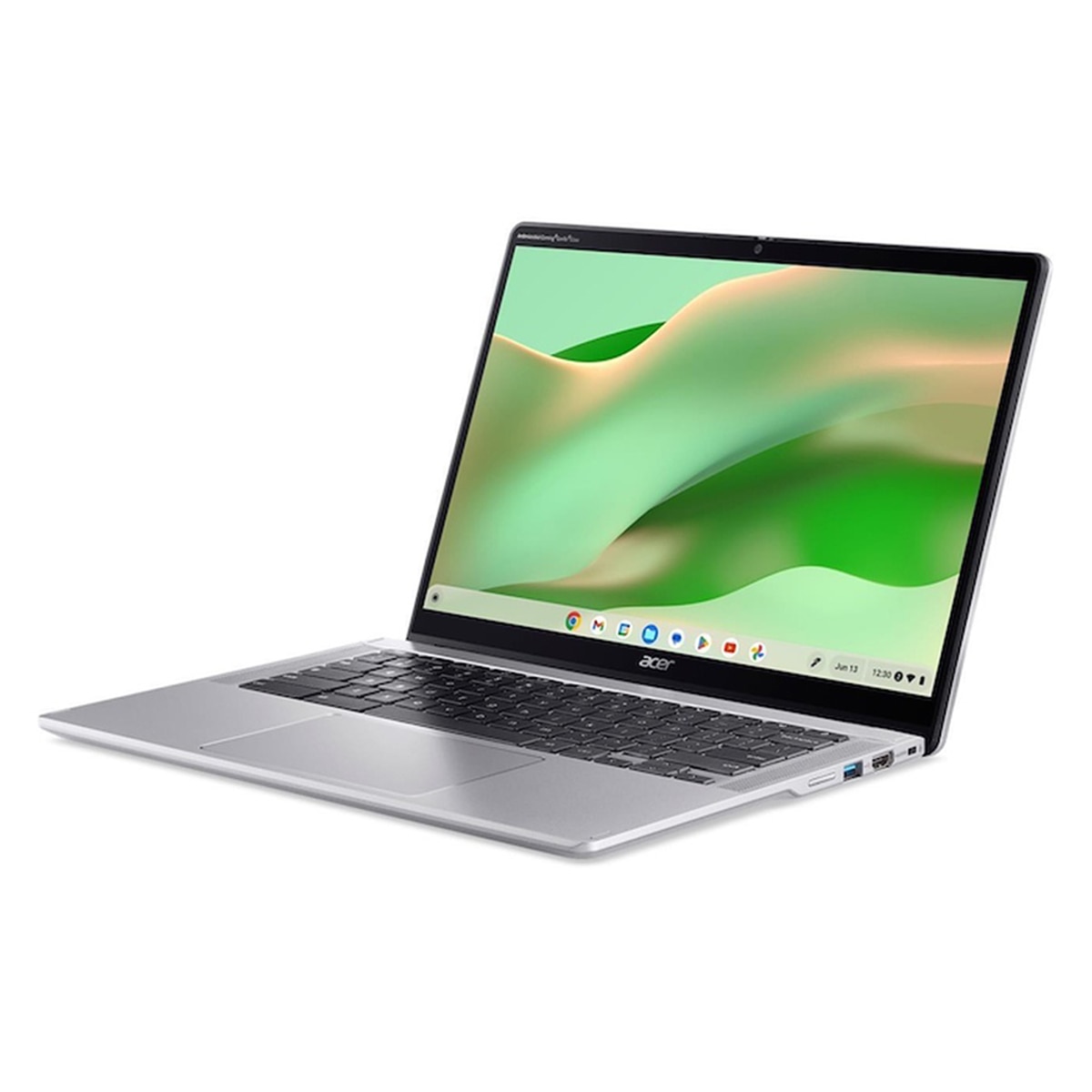 Convertible 2 en 1 Acer Chromebook Spin 314 CP314-2HNC1WF, Intel Serie N N100, 8GB, 128GB eMMC, 14", ChromeOS - Plata Plata-4