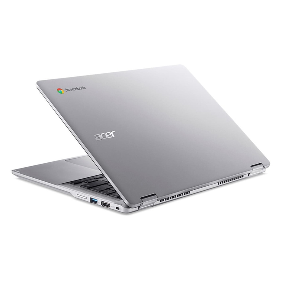 Convertible 2 en 1 Acer Chromebook Spin 314 CP314-2HNC1WF, Intel Serie N N100, 8GB, 128GB eMMC, 14", ChromeOS - Plata Plata-5