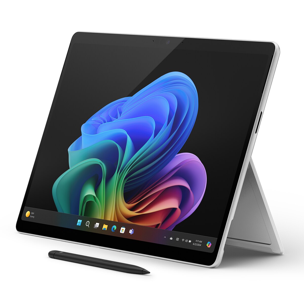 Microsoft Surface Pro Copilot+PC, Snapdragon X Plus X1P-64-100, 16GB, 512GB SSD, 13", W11, Platino Platino-2