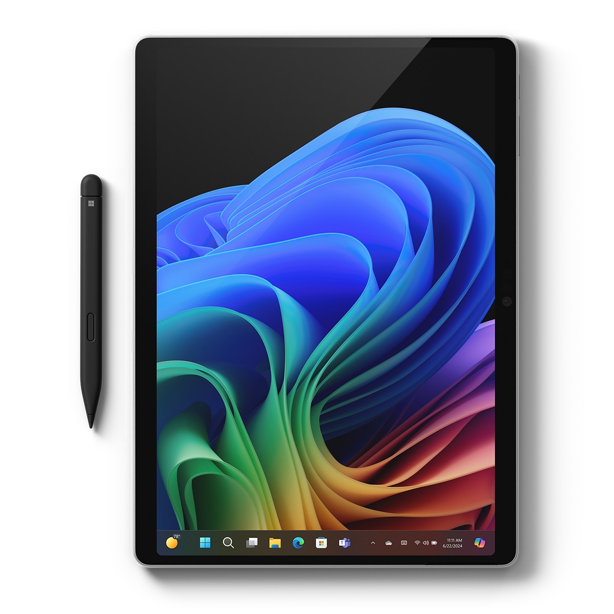 Microsoft Surface Pro Copilot+PC, Snapdragon X Plus X1P-64-100, 16GB, 512GB SSD, 13", W11, Platino Platino-3