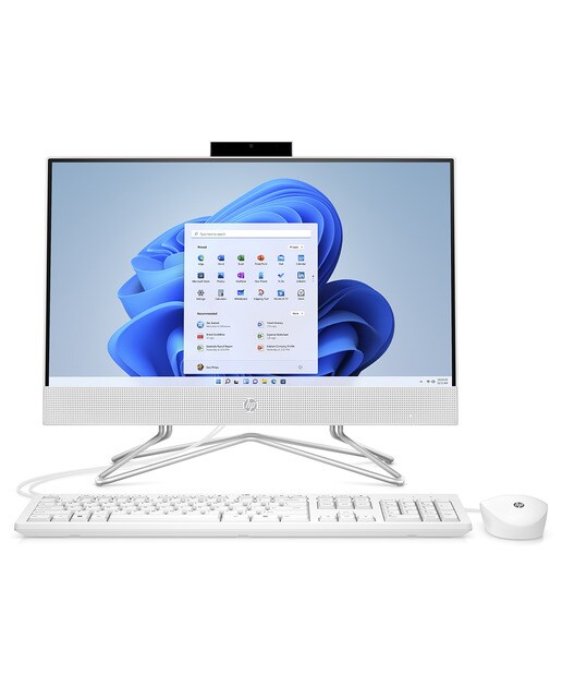All in One HP 22-dd2025ns, Celeron J4025, 8GB, 512GB SSD, 21,5", W11 Blanco-1