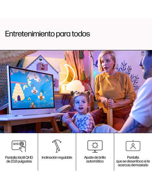 All in One HP ENVY Move 24-cs0190ns, Intel Core i5-1335U, 16GB, 512GB SSD, 23,8", W11 Blanco-10