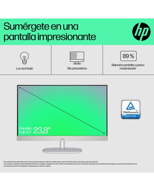 All-in-One HP 24-cr1000ns, Intel Core Ultra 5 125U, 32GB, 1TB SSD, 23,8", W11 Blanco-6