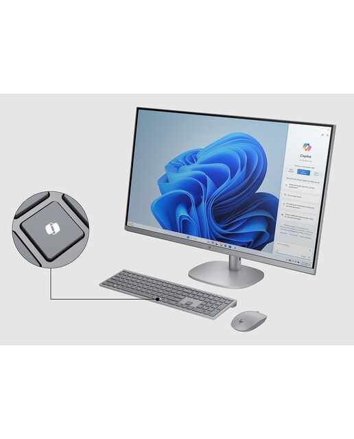 All-in-One HP OmniStudio X 32-c0004ns, Intel Core Ultra 5 125H, 16GB, 1TB SSD, Nvidia GeForce RTX 4050 6GB, 31,5", W11 Plata oscuro-7