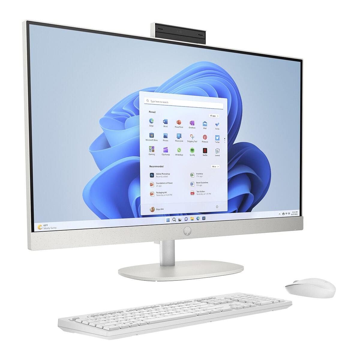 All in One HP 27-cr0067ns, i5-1334U, 16GB, 1TB SSD, 27", W11 Blanco-2