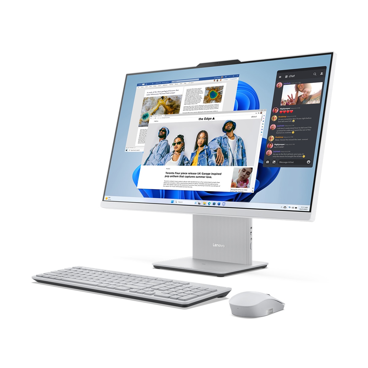 All in One Lenovo IdeaCentre AIO 27IRH9, i7-13620H, 16GB, 1TB SSD, 27", W11 Gris nube-5