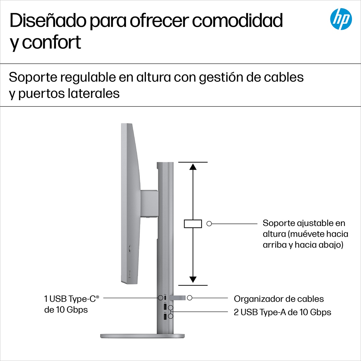 All in One HP OmniStudio X 32-c1005ns, Copilot+PC, Intel Core Ultra 7-258V, 32GB, 1TB SSD, Intel Arc, 31,5", W11 Plata oscuro-8
