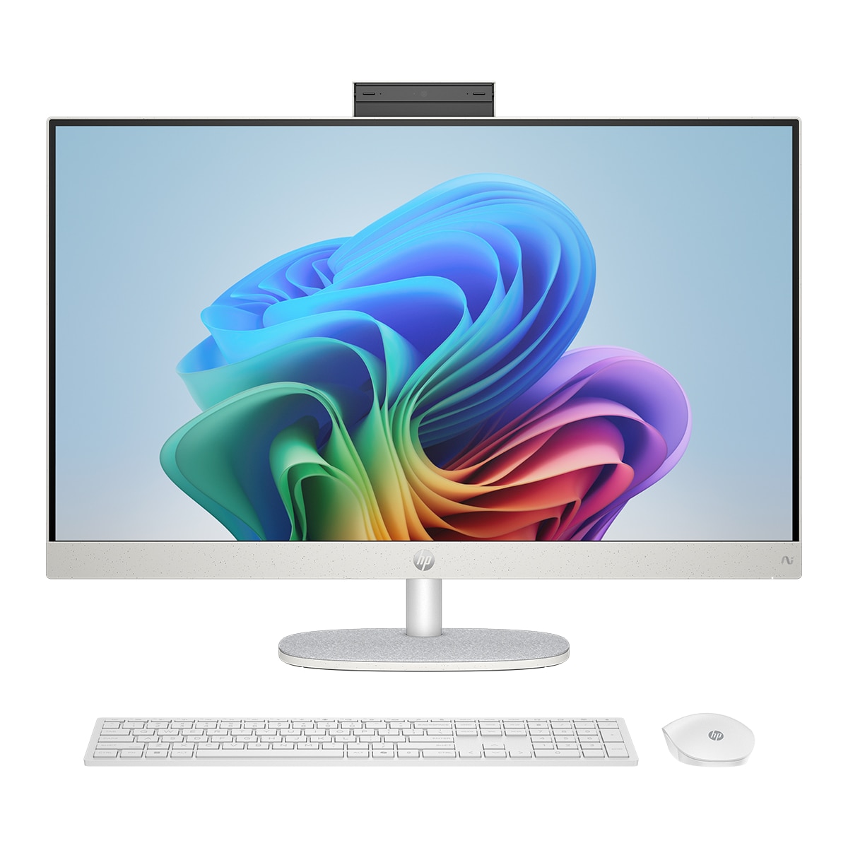 All in One HP 27-ct2002ns, Copilot+PC, Ryzen AI 7-350, 32GB, 1TB SSD, 27", W11 Blanco-1