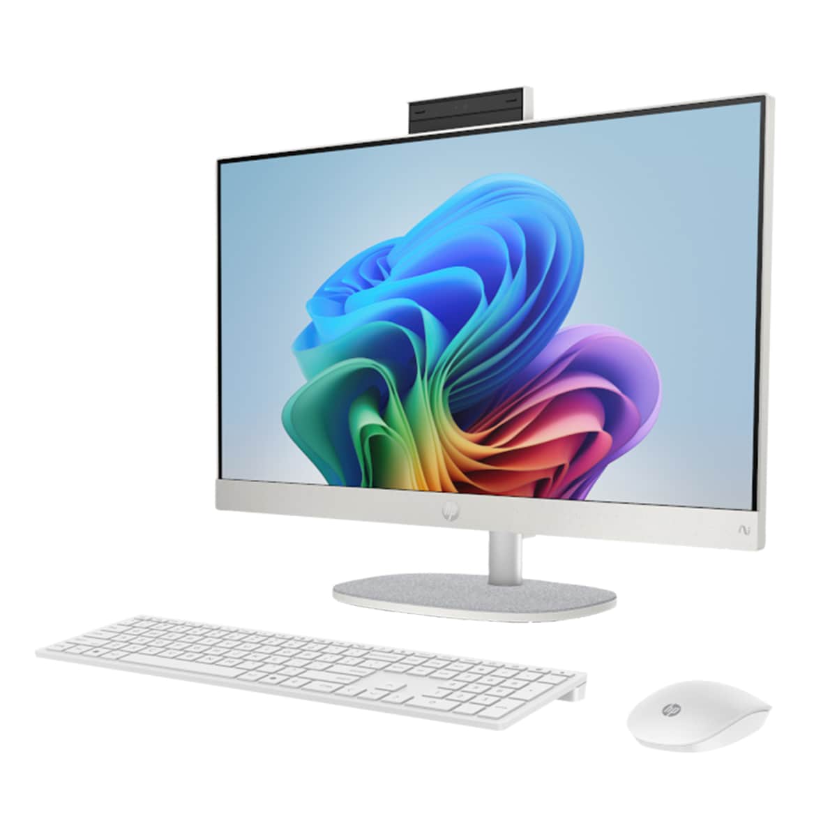 All in One HP 24-ct2003ns, Copilot+PC, Ryzen AI 5, 16GB, 1TB SSD, 23,8", W11 Blanco-4