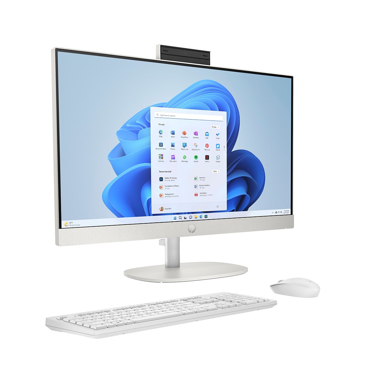 All-in-One HP 24-cr0189ns, Intel Core i5-1335U, 16GB, 512GB SSD, 23,8", W11 Blanco-2