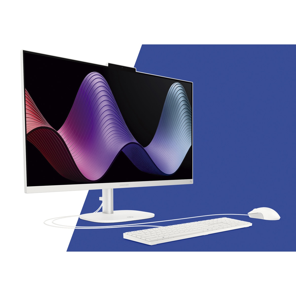 All-in-One HP OmniStudio 27-cw0015ns, Copilot+PC, Ryzen 5-330, 24GB, 512GB SSD, 27", W11 Blanco-4