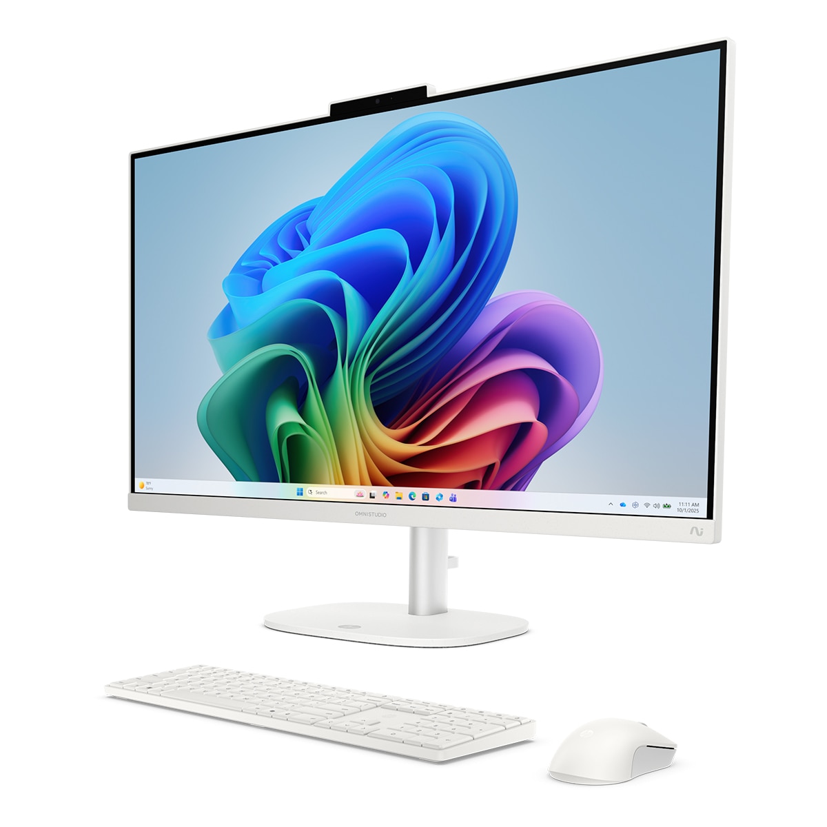 All-in-One HP OmniStudio 27-cy0020ns, Copilot+ PC, Intel Core Ultra 5 325, 16GB, 512GB SSD, 27" , W11 - Blanco Blanco-2