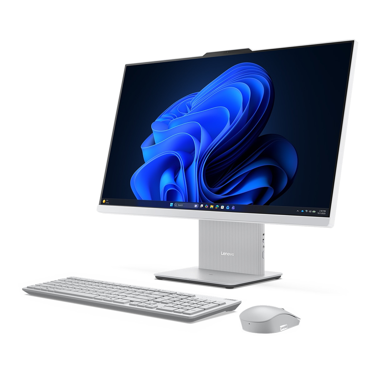 All in One Lenovo IdeaCentre AIO 27ILL11, Copilot+ PC, Intel Core Ultra 7-256V, 16GB, 512GB SSD, 27" FHD, W11 Gris-2
