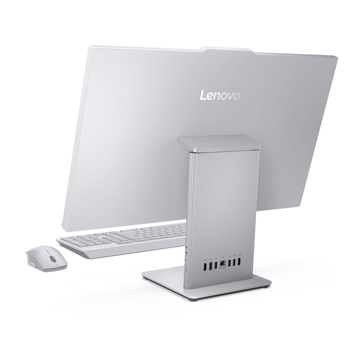 All in One Lenovo IdeaCentre AIO 27ILL11, Copilot+ PC, Intel Core Ultra 7-256V, 16GB, 512GB SSD, 27" FHD, W11 Gris-4