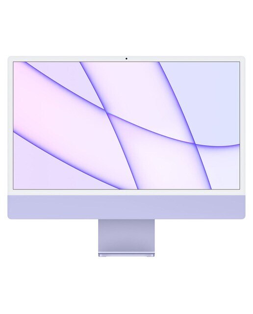Apple iMac 24 (2021), M1, 8GB, 256 GB SSD, GPU 8 Núcleos, Retina 4.5K 24", MacOS Púrpura-1