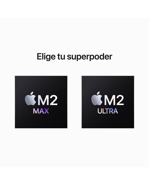 Apple Mac Studio (2023), M2 Max, 32GB, 512GB SSD, MaccOS, Plata