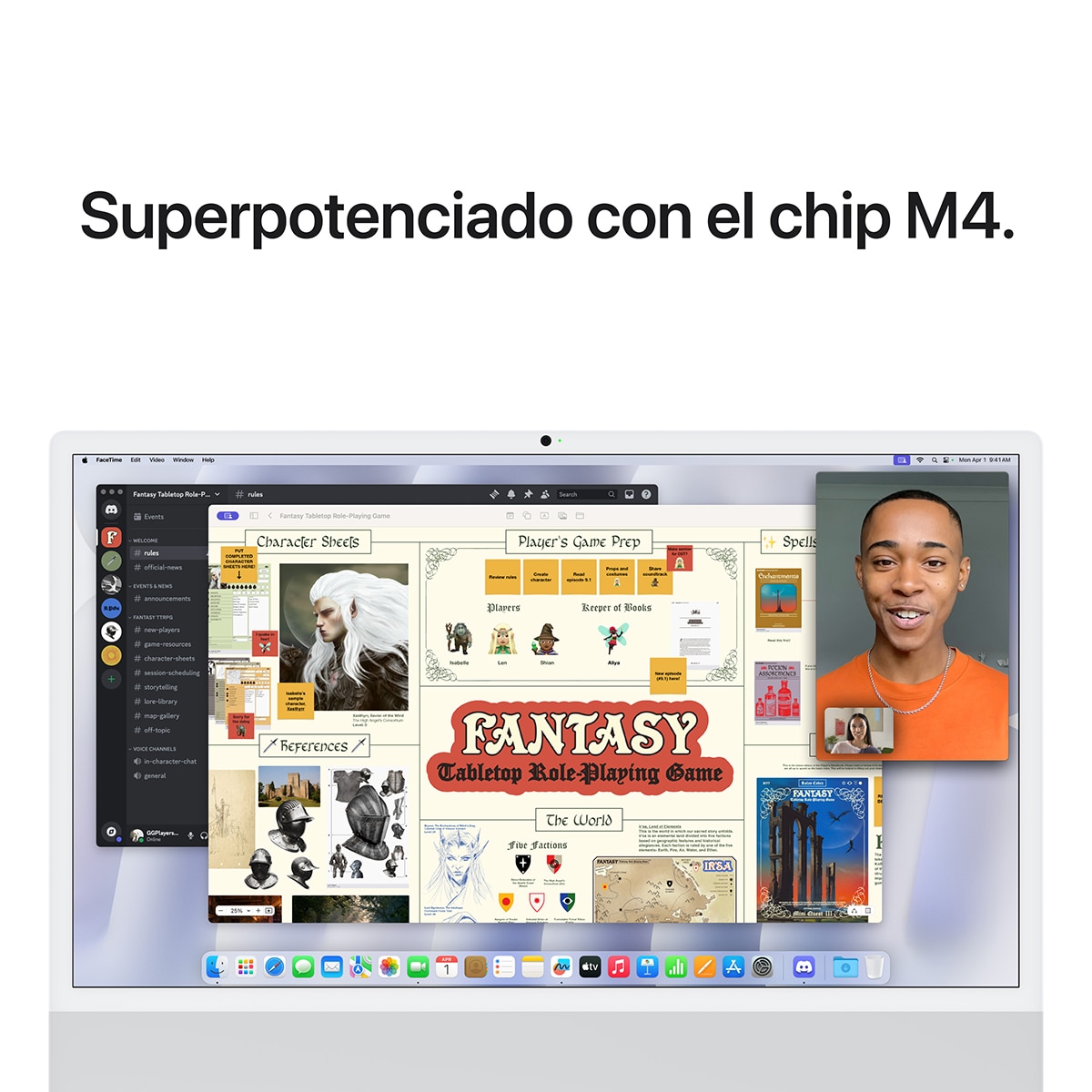 Apple iMac 24 (2024), M4, 16GB, 256 SSD, GPU 8 Núcleos, Retina 4,5K 24", MacOS - Plata Plata-6