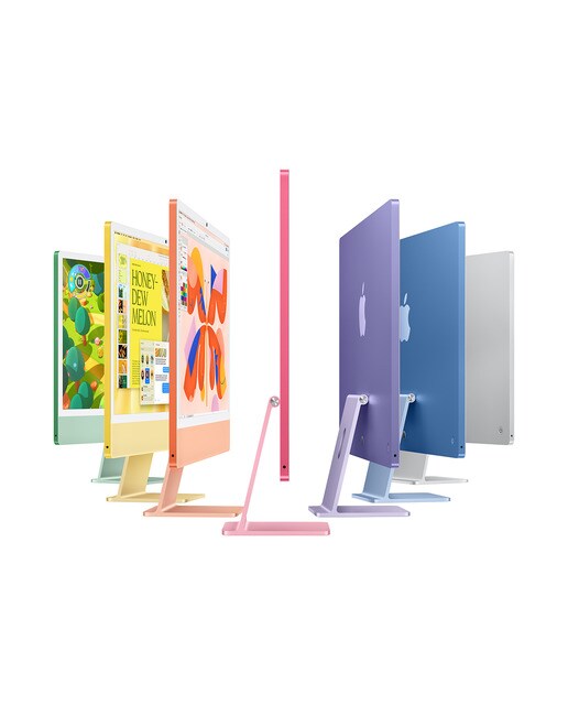 Apple iMac 24 (2024), M4, 16GB, 256GB SSD, GPU 10 Núcleos, Retina 4,5K 24", MacOS - Verde Verde-4