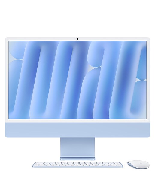 Apple - Apple iMac 24 (2024), M4, 16GB, 512 GB SSD, GPU 10 Núcleos Retina 4,5K 24", MacOS.