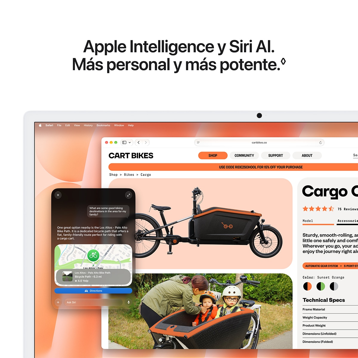 Imagen 7 de Apple iMac 24 (2026) M6, 16GB, GPU 12 núcleos, Retina 4,5K, 24", macOS - Verde 256 GB Verde
