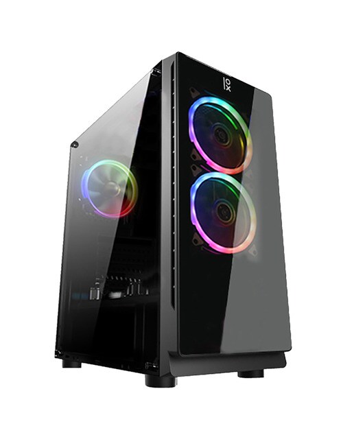 Sobremesa Primux IOX Gaming PC870, Ryzen 5, 16GB, 480GB SSD + 1TB HDD, Sin SO Negro-1