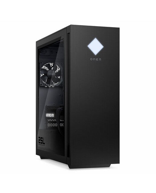 Sobremesa Gaming HP OMEN GT15-0049ns, i5, 16GB, 512GB SSD, Nvidia GeForce RTX 3050 8GB, Sin SO Negro-1