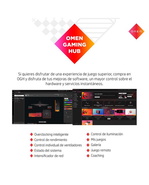 Sobremesa Gaming HP OMEN GT21-1027ns, Intel Core i7-13700K, 32GB, 1TB SSD, Nvidia RTX 4070Ti 12GB, Sin Sistema Operativo Negro-4