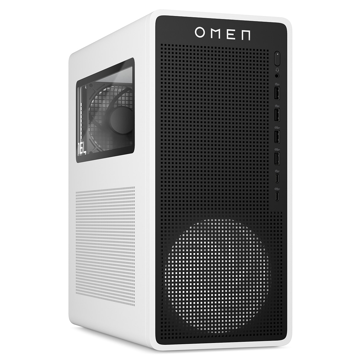 Sobremesa Gaming OMEN by HP TG03-0003ns, Intel Core Ultra 5-225F, 16GB, 1TB SSD, Nvidia GeForce RTX 4060 8GB, W11 Blanco-1