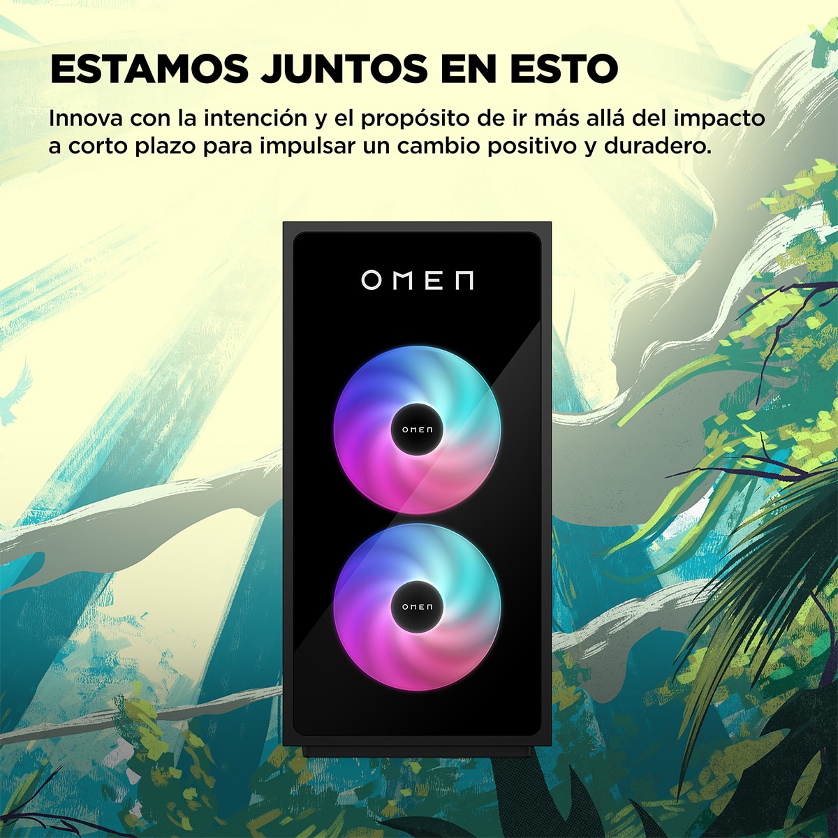 Sobremesa Gaming HP OMEN GT16-0094ns, Intel Core Ultra 5-225F, 16GB, 1TB SSD, NVIDIA GeForce RTX 5060Ti 16GB, W11 Negro-6
