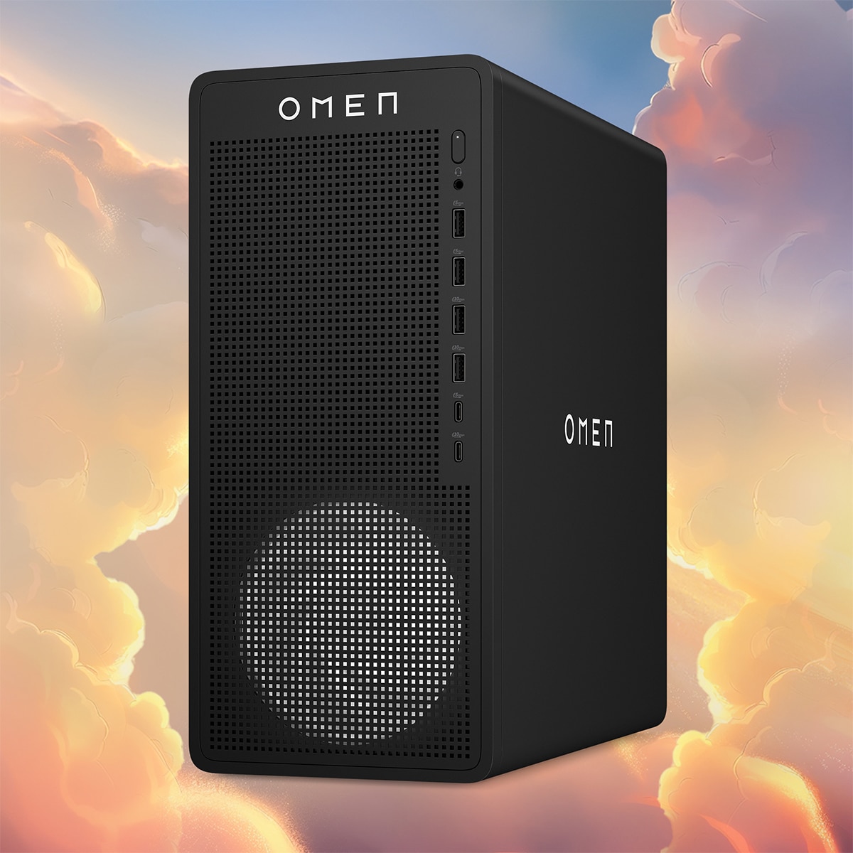 Sobremesa Gaming HP OMEN TG03-0055ns, Ryzen 7-8700F, 32GB, 2TB SSD, NVIDIA GeForce RTX 5060Ti 16GB, W11 Negro-4