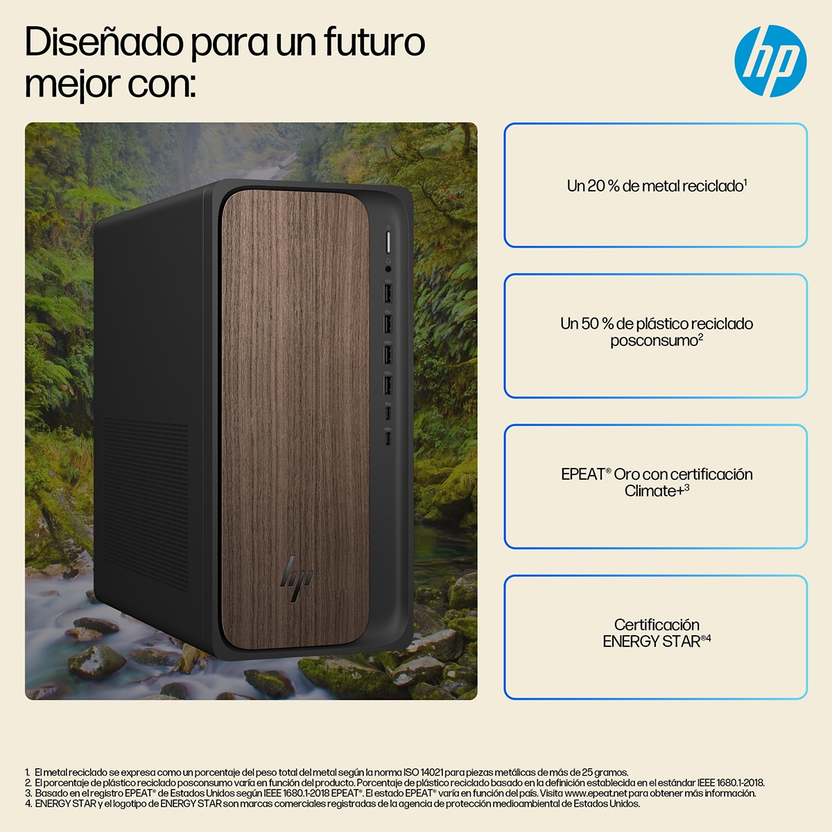 Sobremesa HP OmniDesk M03-0021ns, Intel Core Ultra 5-225, 32GB, 1TB SSD, W11 Negro-6