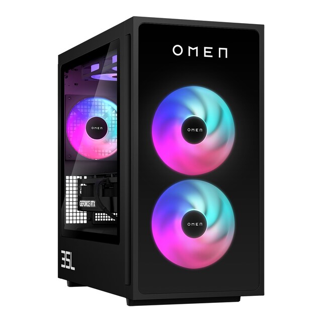 Imagen 0 de Sobremesa Gaming HP OMEN GT16-0126ns, Ryzen 7-8700F, 32GB, 2TB SSD, NVIDIA GeForce RTX 5060Ti 16GB, W11