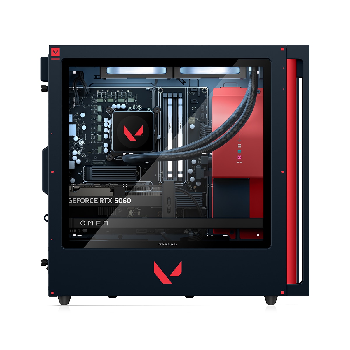 Sobremesa Gaming HP OMEN GT16-0125ns (Edición Valorant), i7, 32GB, 1TB SSD, NVIDIA GeForce RTX 5060 8GB, W11 Negro-3